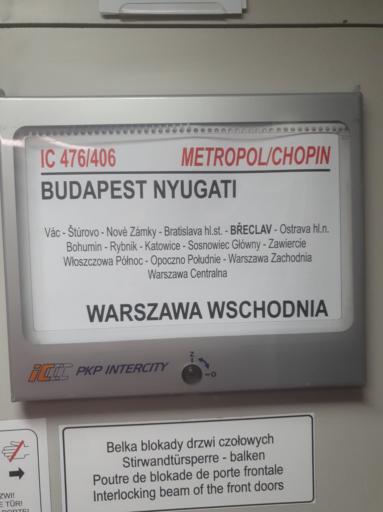 train route board